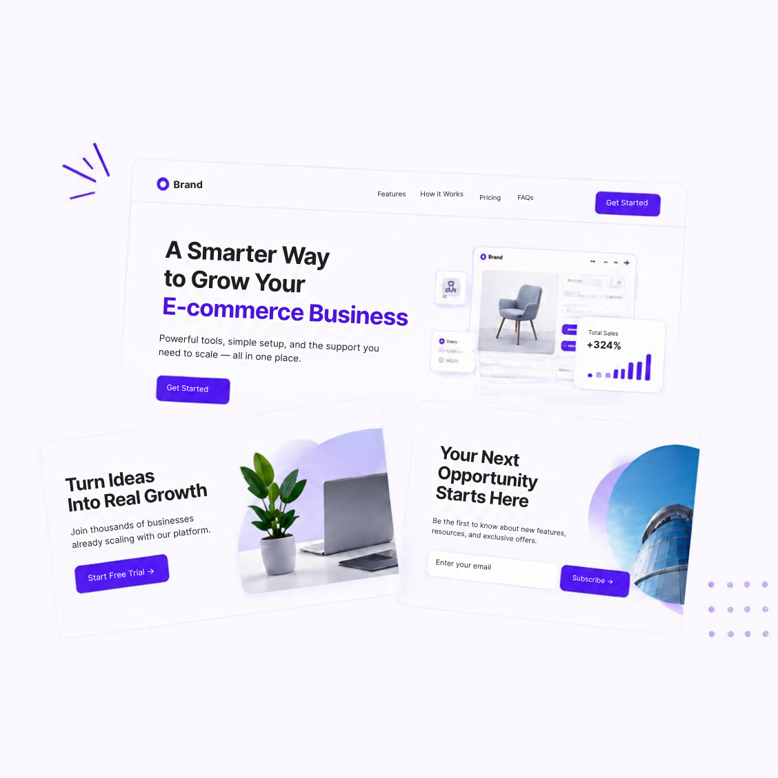 Landing Pages coffee cup illustration (500 x 500 px)