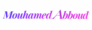 mouhamed abboud gradient wordmark